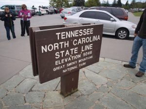 Tennessee/N.Carolina border