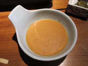 We also ordered spicy and non spicy sesame paste dipping sauce as well.