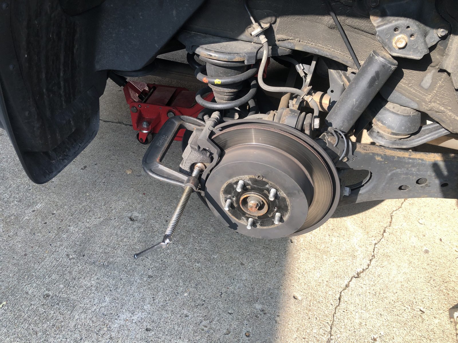 Toyota Highlander Brake Problems